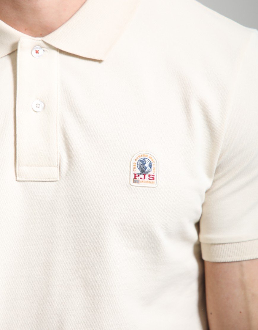 Parajumpers Wellington Polo Shirt Bone