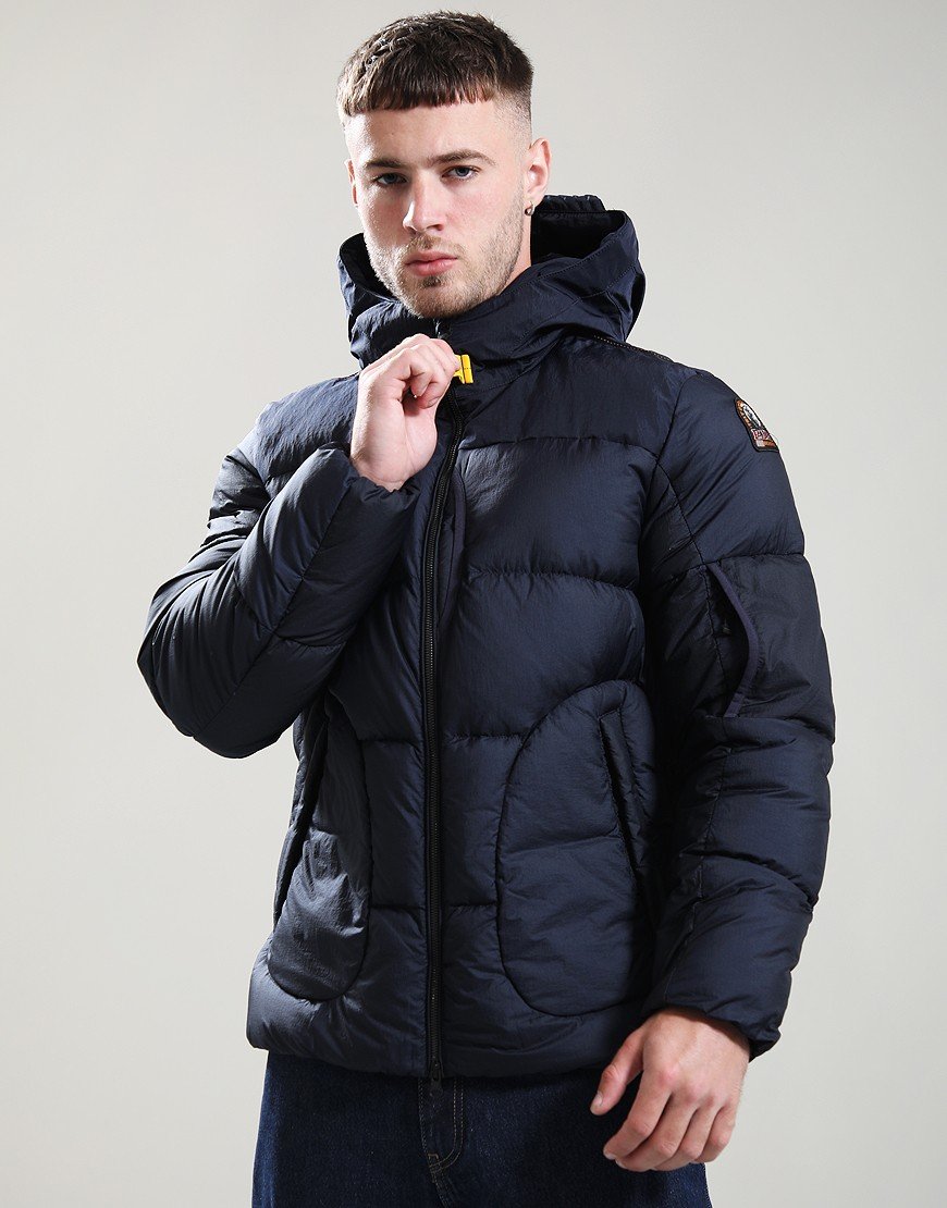 Parajumpers Sento Hooded Down Jacket Blue Navy