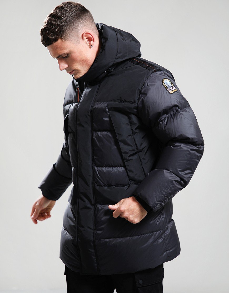 Parajumpers Shedir Hooded Parka Black   