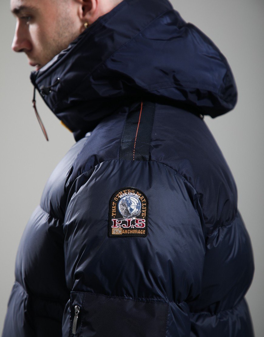 Parajumpers Tyrik Hooded Jacket Blue Navy