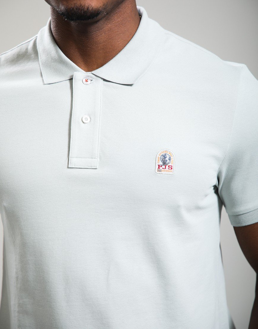 Parajumpers Wellington Polo Shirt Fresh Grey