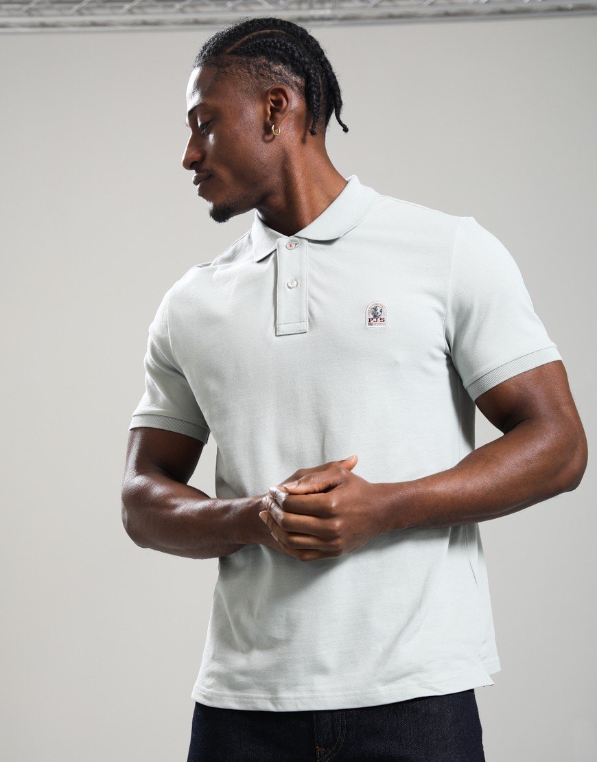 Parajumpers Wellington Polo Shirt Fresh Grey