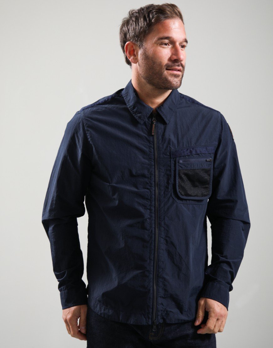 Parajumpers Wymond Overshirt Blue Navy