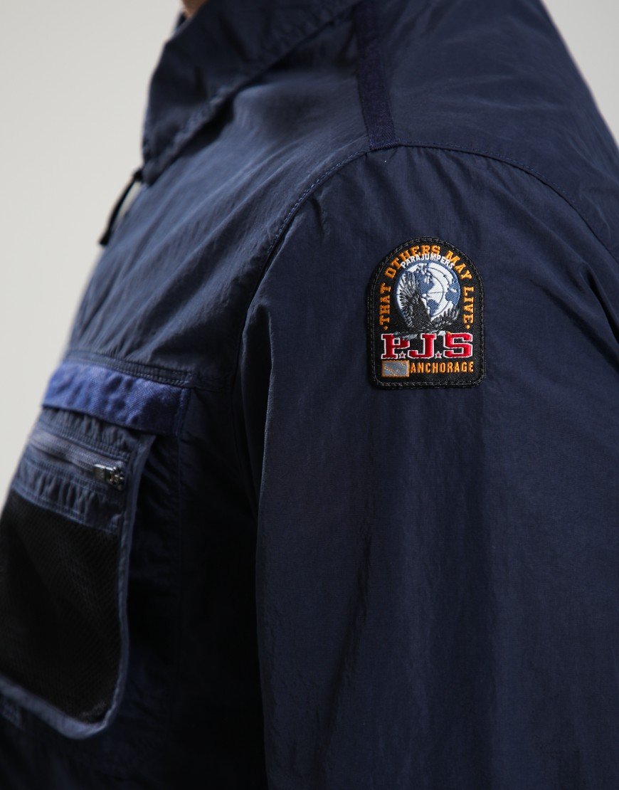 Parajumpers Wymond Overshirt Blue Navy