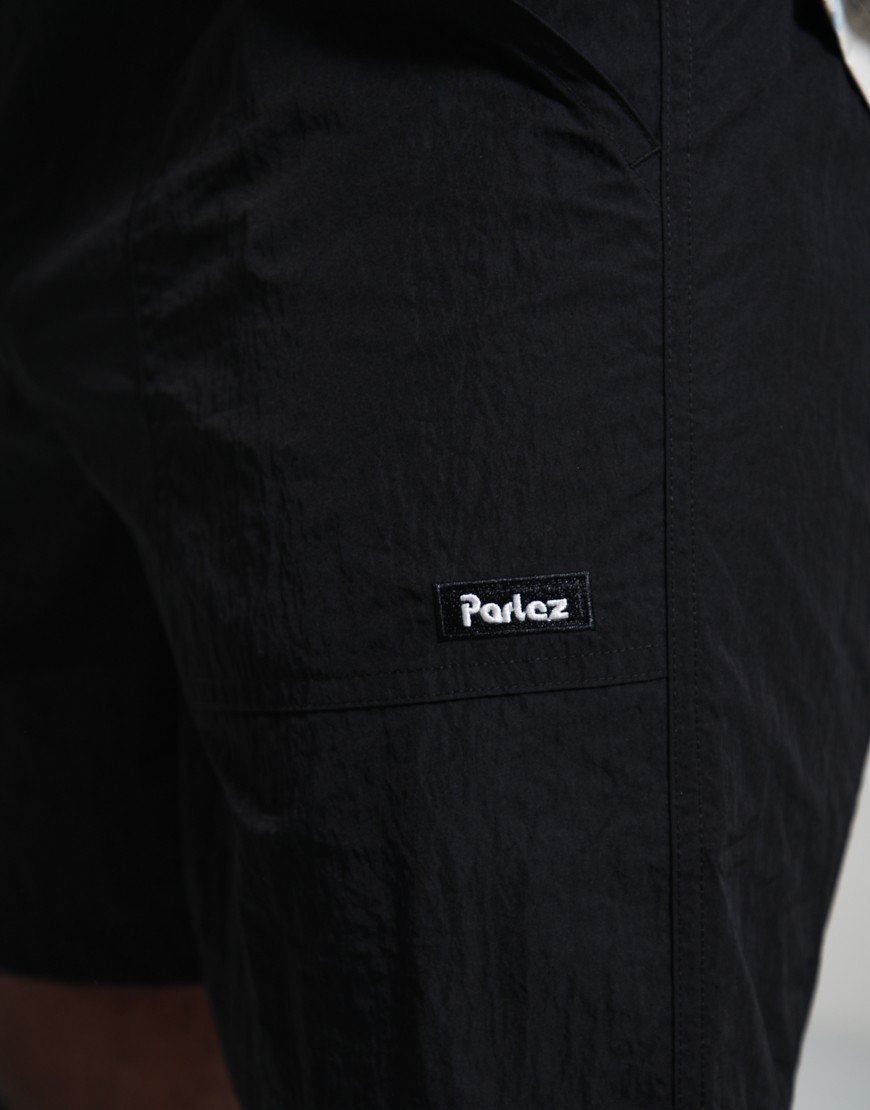 Parlez Cliff Shorts Black