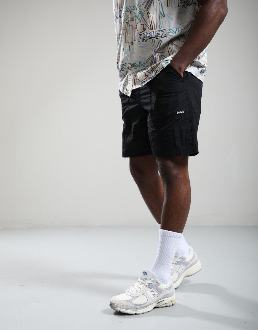 Parlez Cliff Shorts Black