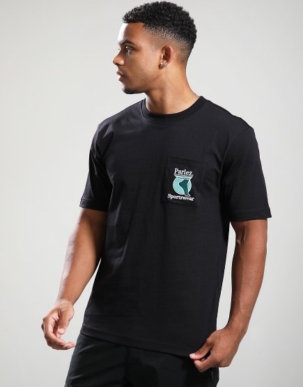 Parlez Currere Pocket T-Shirt Black