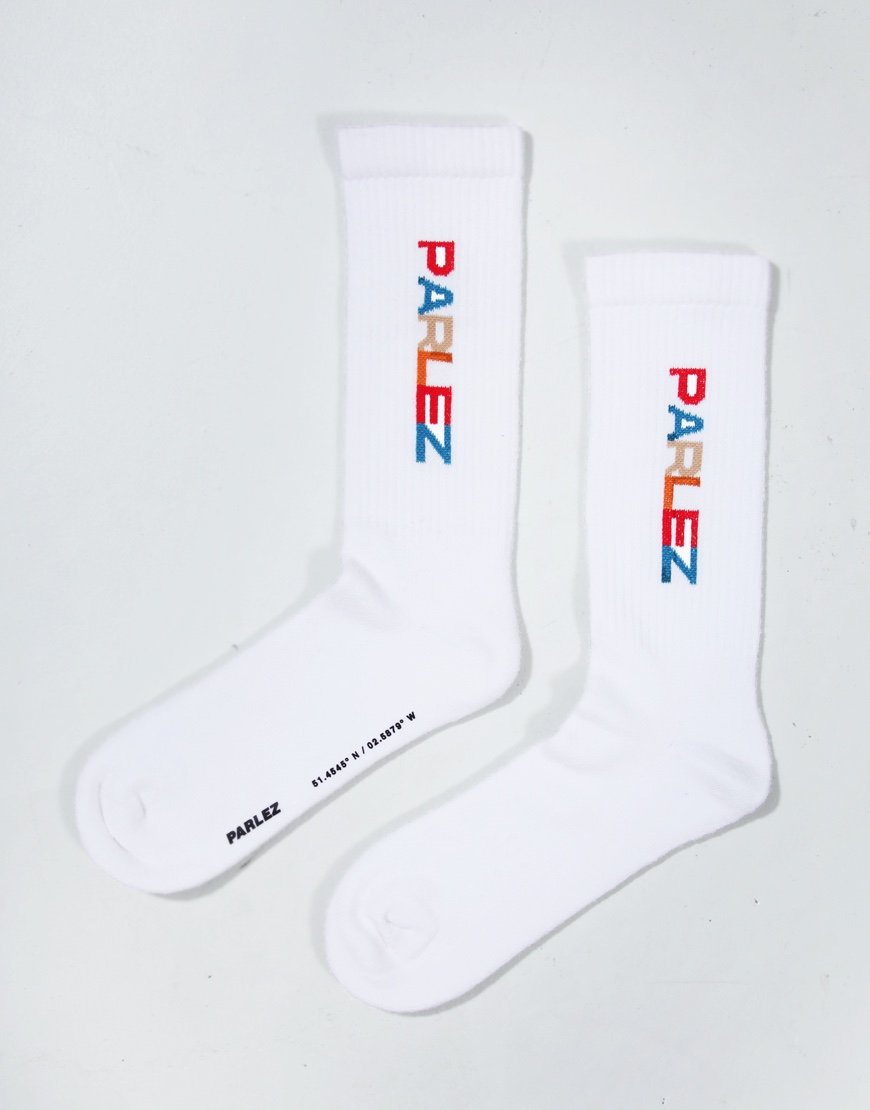 Parlez Obsideo Sport Socks  White