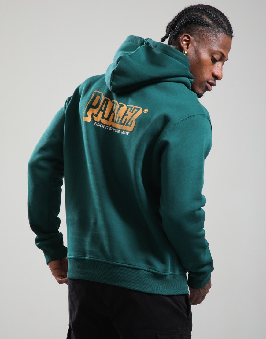 Parlez Verkin Hoodie Deep Green