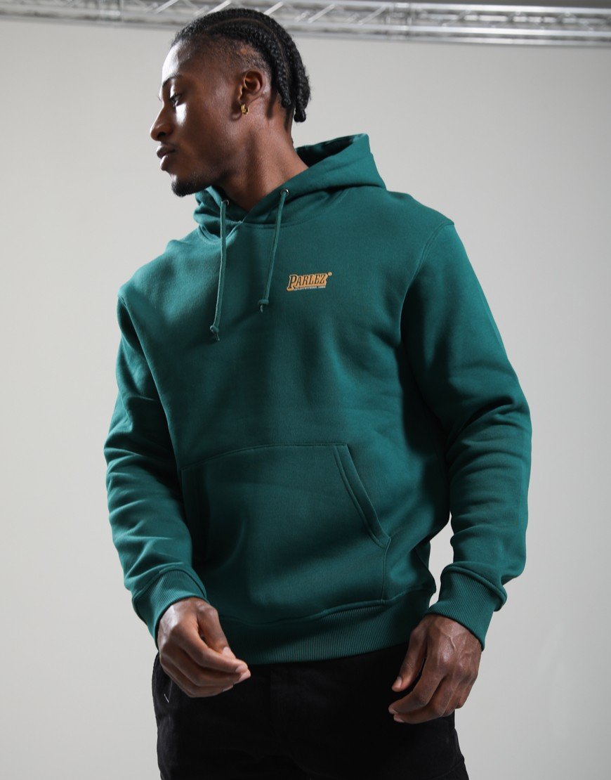 Parlez Verkin Hoodie Deep Green