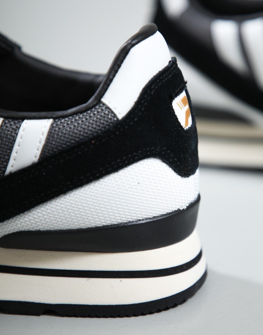 Patrick Bronby Runner Trainers Black/Dark Grey/White