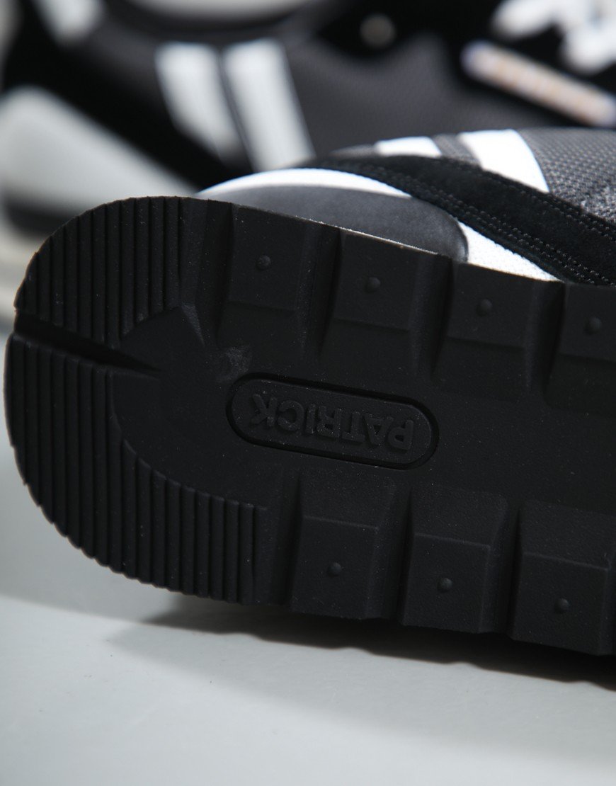 Patrick Bronby Runner Trainers Black/Dark Grey/White