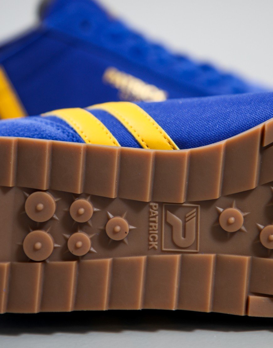 Patrick Rio Runner Trainers Blue/Yellow