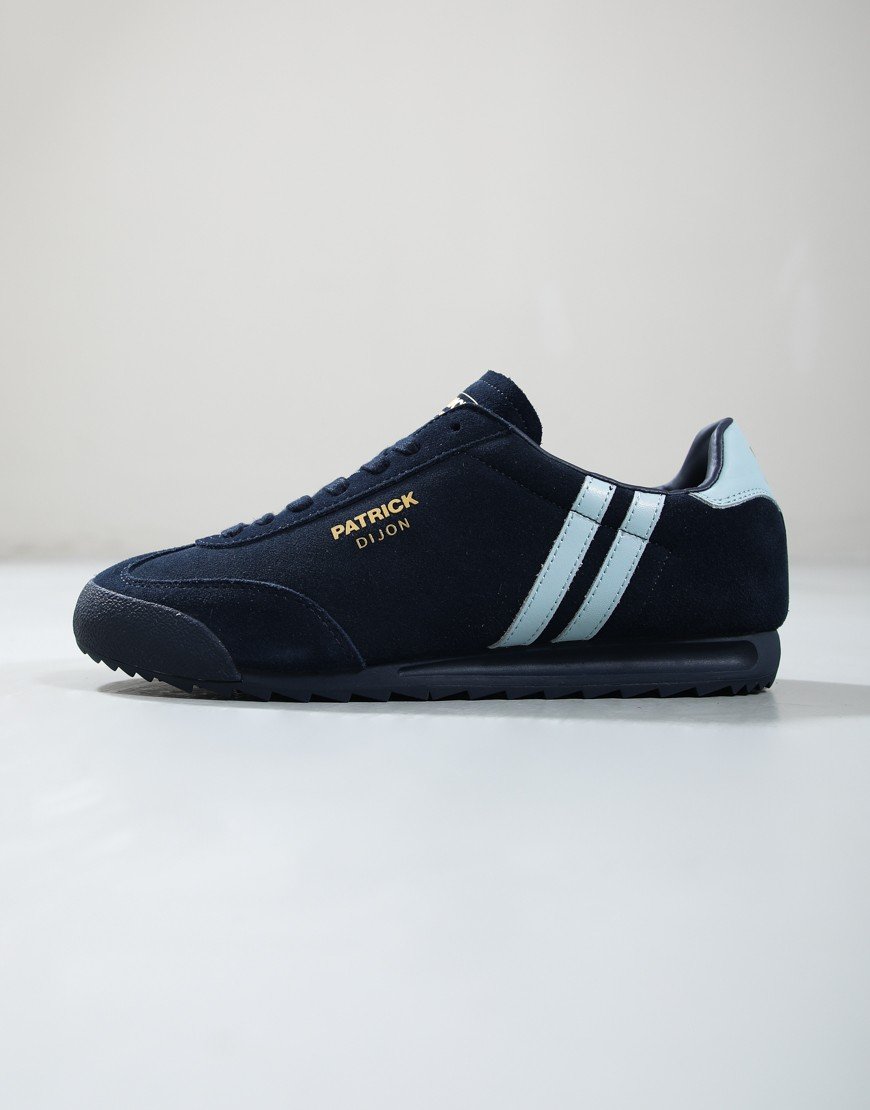 Patrick Dijon Runner Trainers Navy/Light Blue