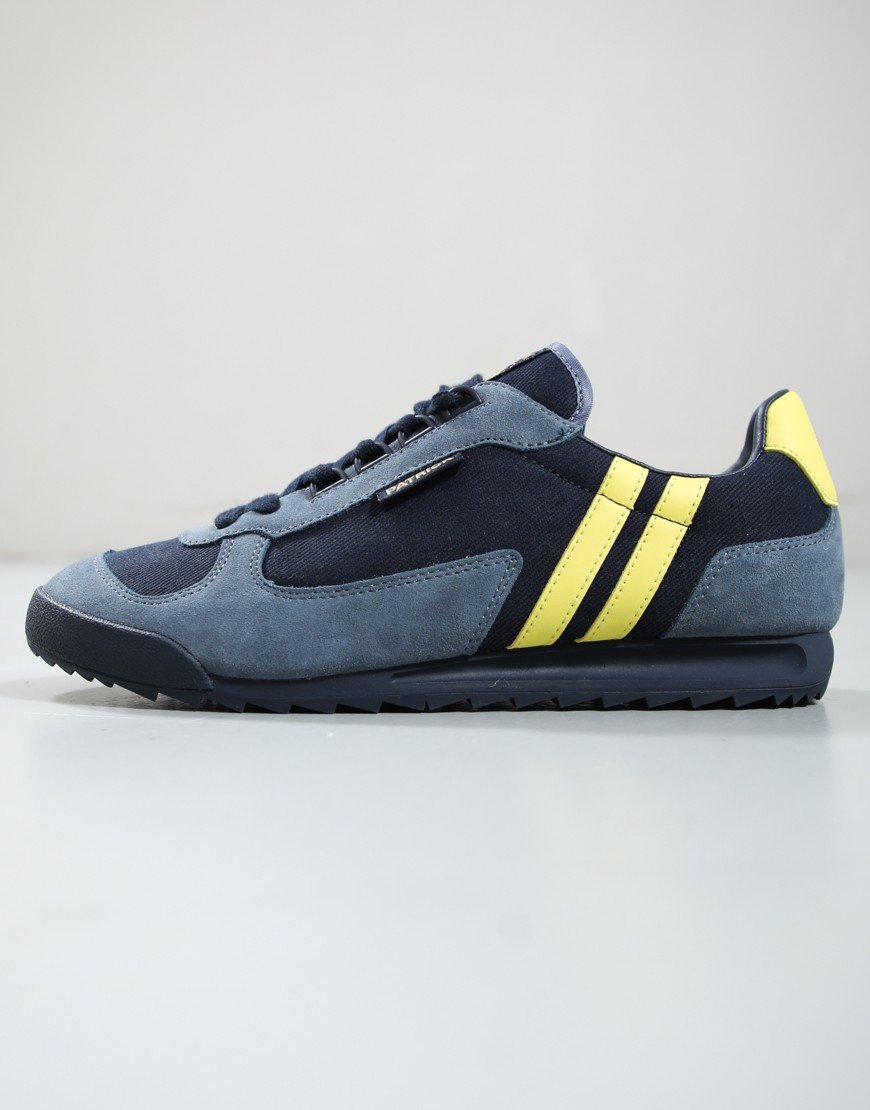 Patrick Forza Runner Trainers Navy/Blue/Yellow