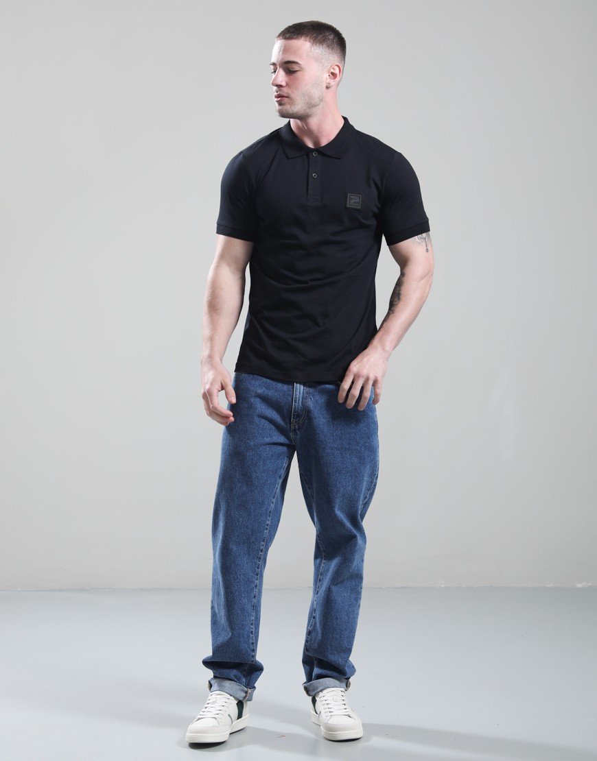 Patrick Harrison Polo Shirt Black