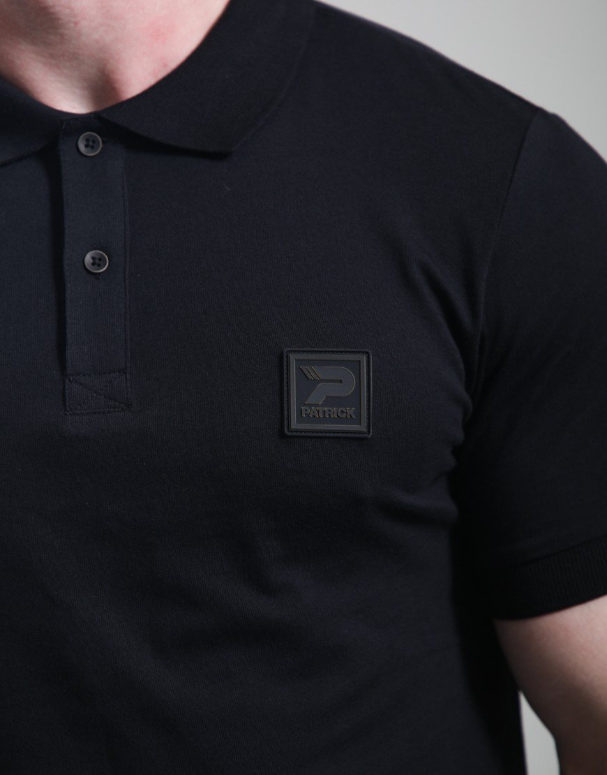 Patrick Harrison Polo Shirt Black