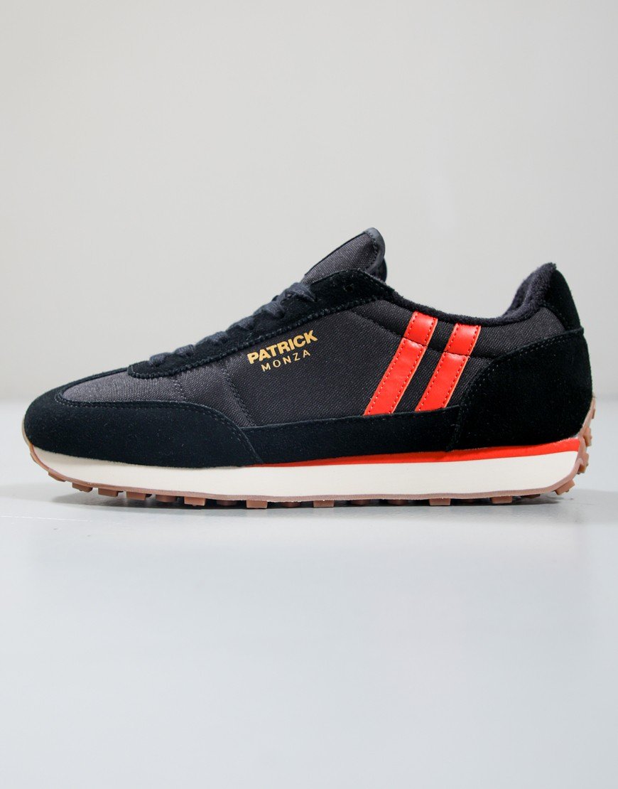 Patrick Monza Runner Trainers Black/Orange