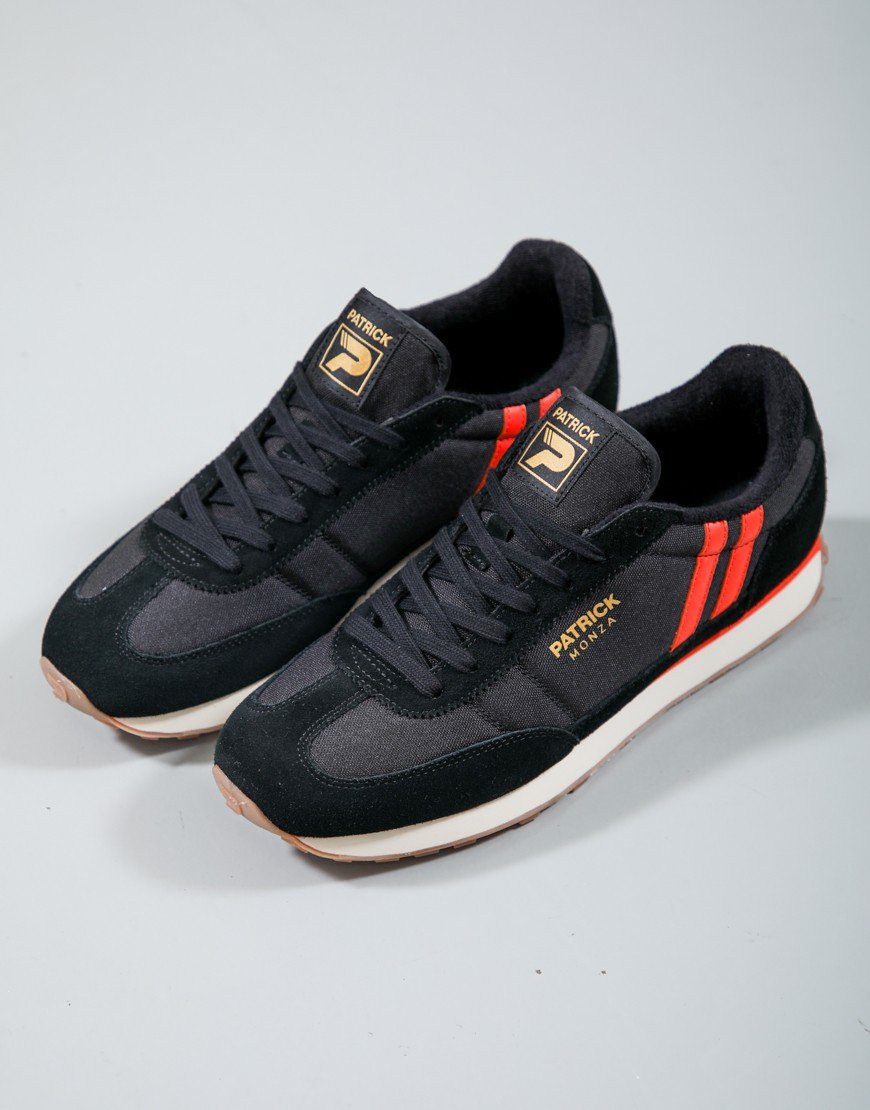 Patrick Monza Runner Trainers Black/Orange