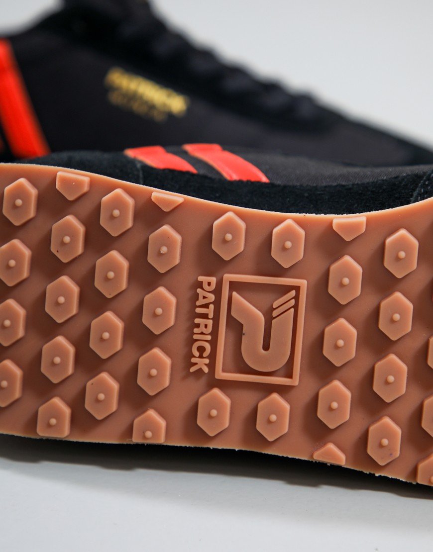 Patrick Monza Runner Trainers Black/Orange