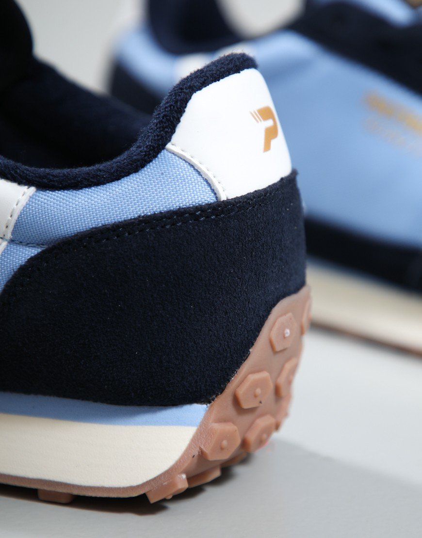 Patrick Monza Runner Trainers Navy/Sky Blue/White