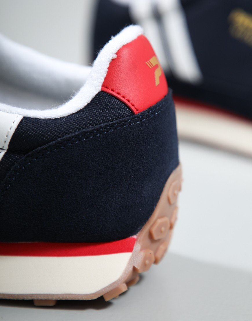 Patrick Monza Runner Trainers Navy/White/Navy