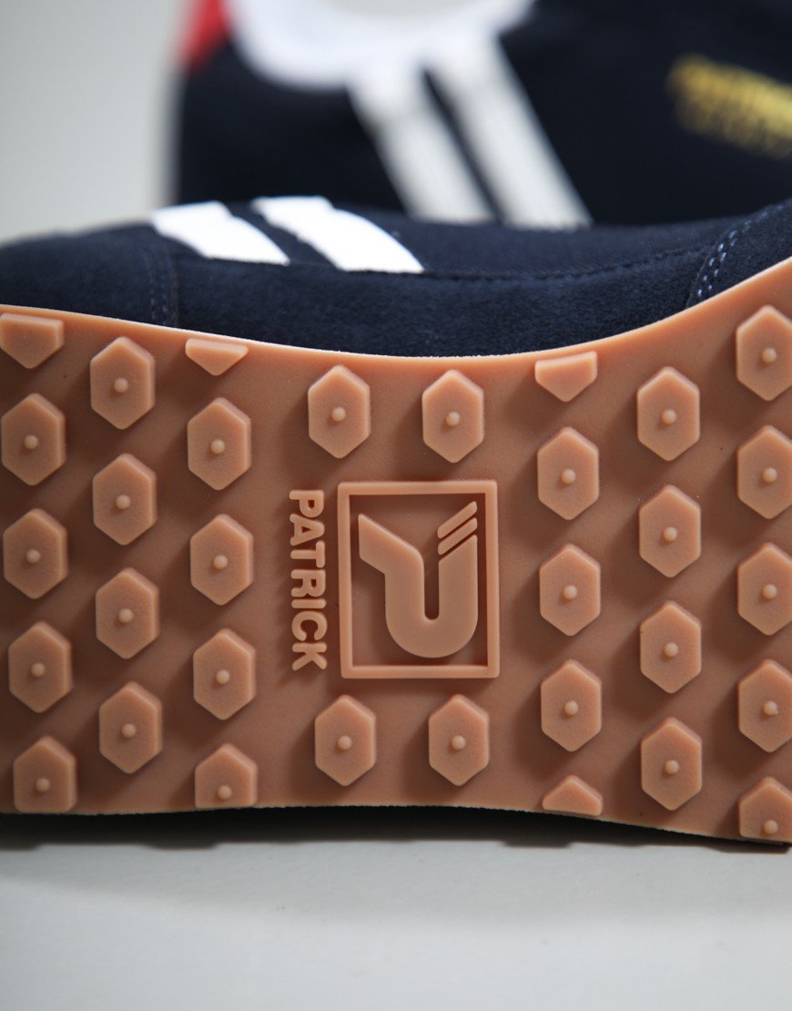 Patrick Monza Runner Trainers Navy/White/Navy