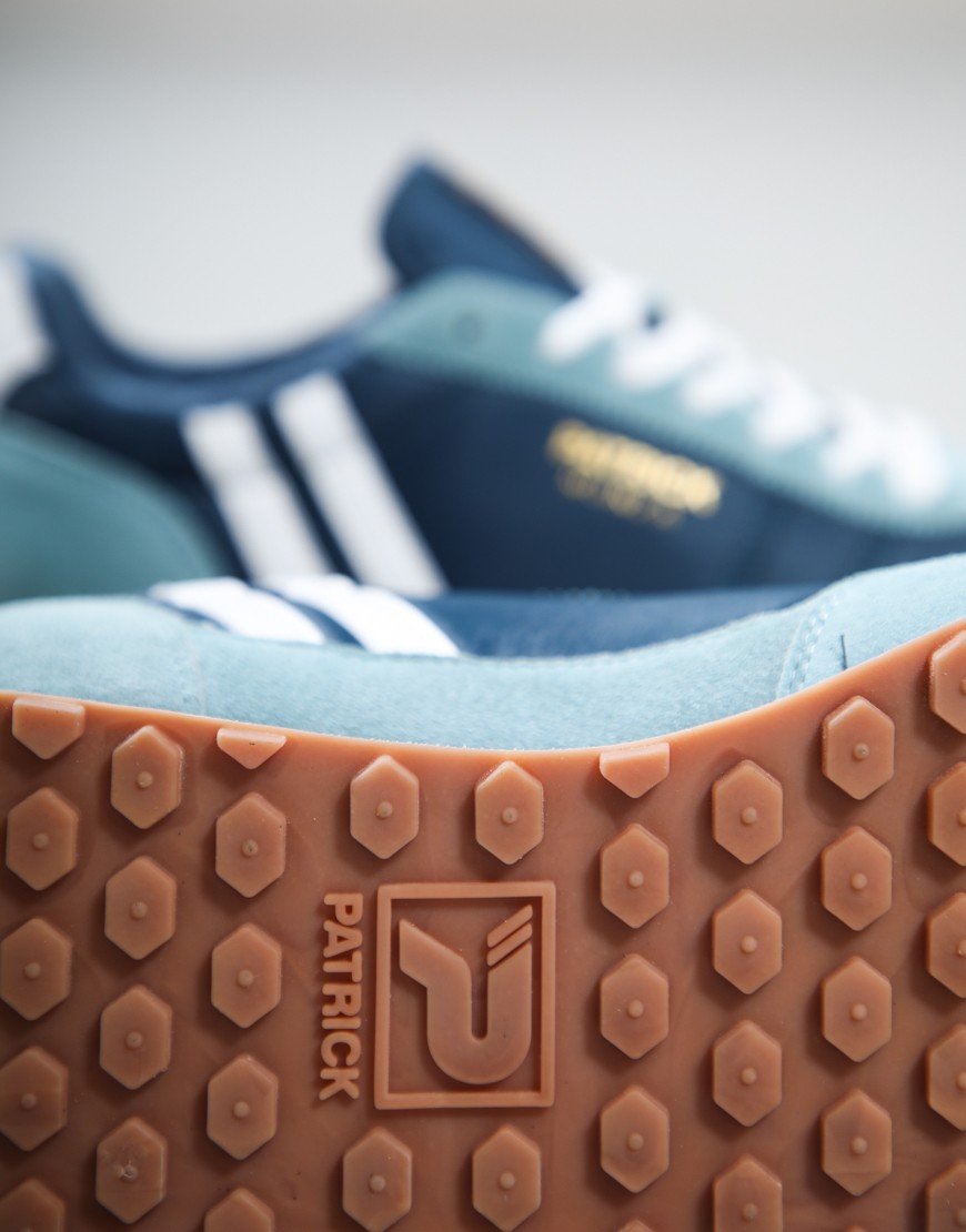 Patrick Monza Runner Trainers Light Blue/Dark Blue/White