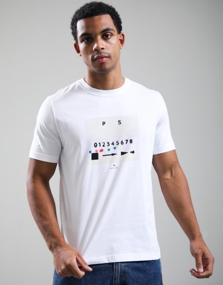 Paul Smith Reg Fit PS12345 T-Shirt White