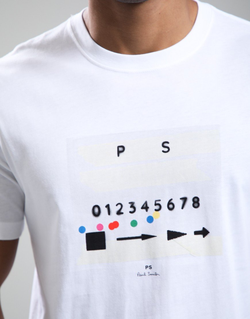 Paul Smith Reg Fit PS12345 T-Shirt White