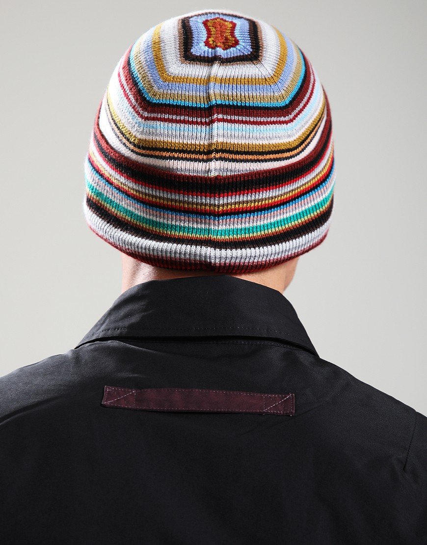 Paul Smith Signature Strip Beanie 92 Multi Coloured