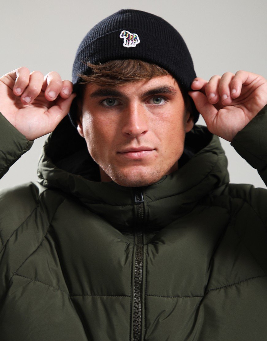 Paul Smith Zebra Beanie 79 Black