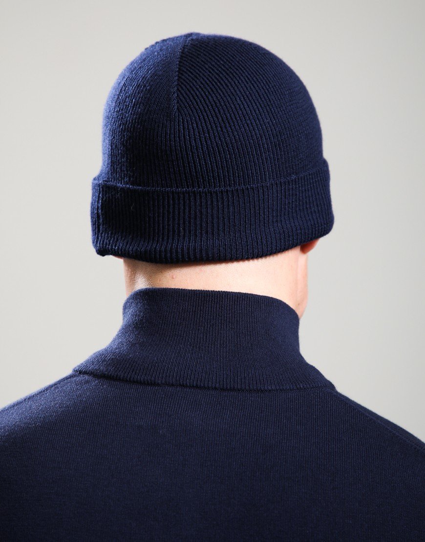 Paul Smith Beanie Zebra Navy