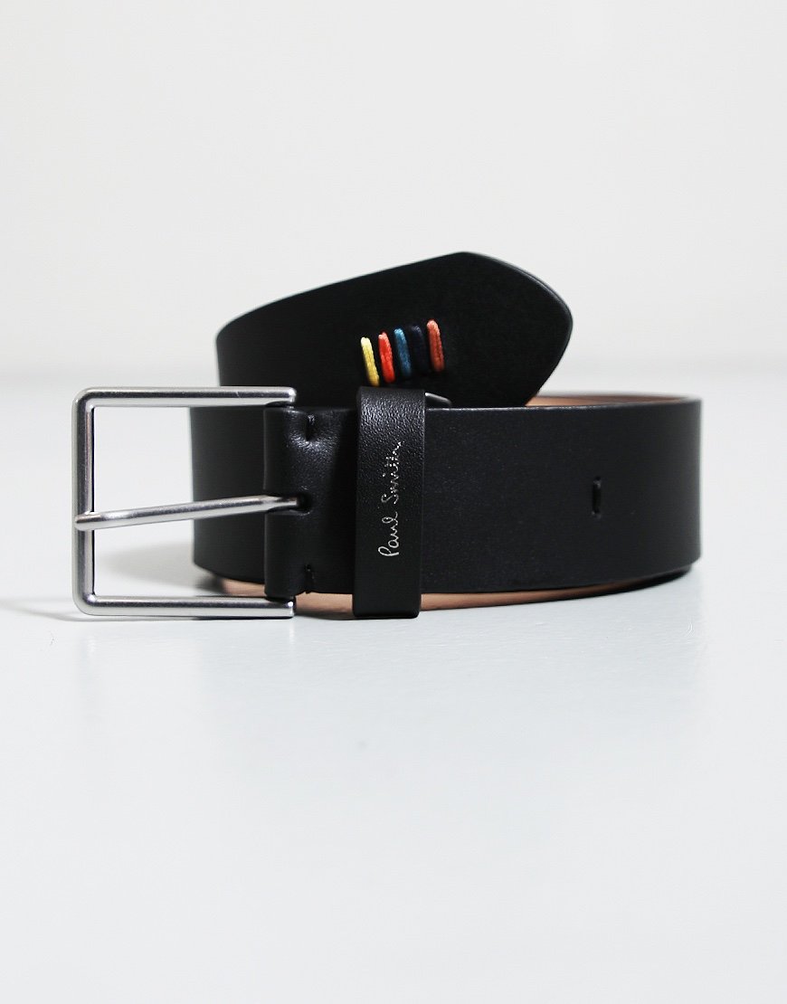 Paul Smith Belt PS Stitch 79 Black