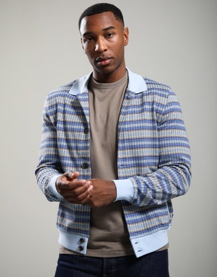 Paul Smith Button Cardigan Blue