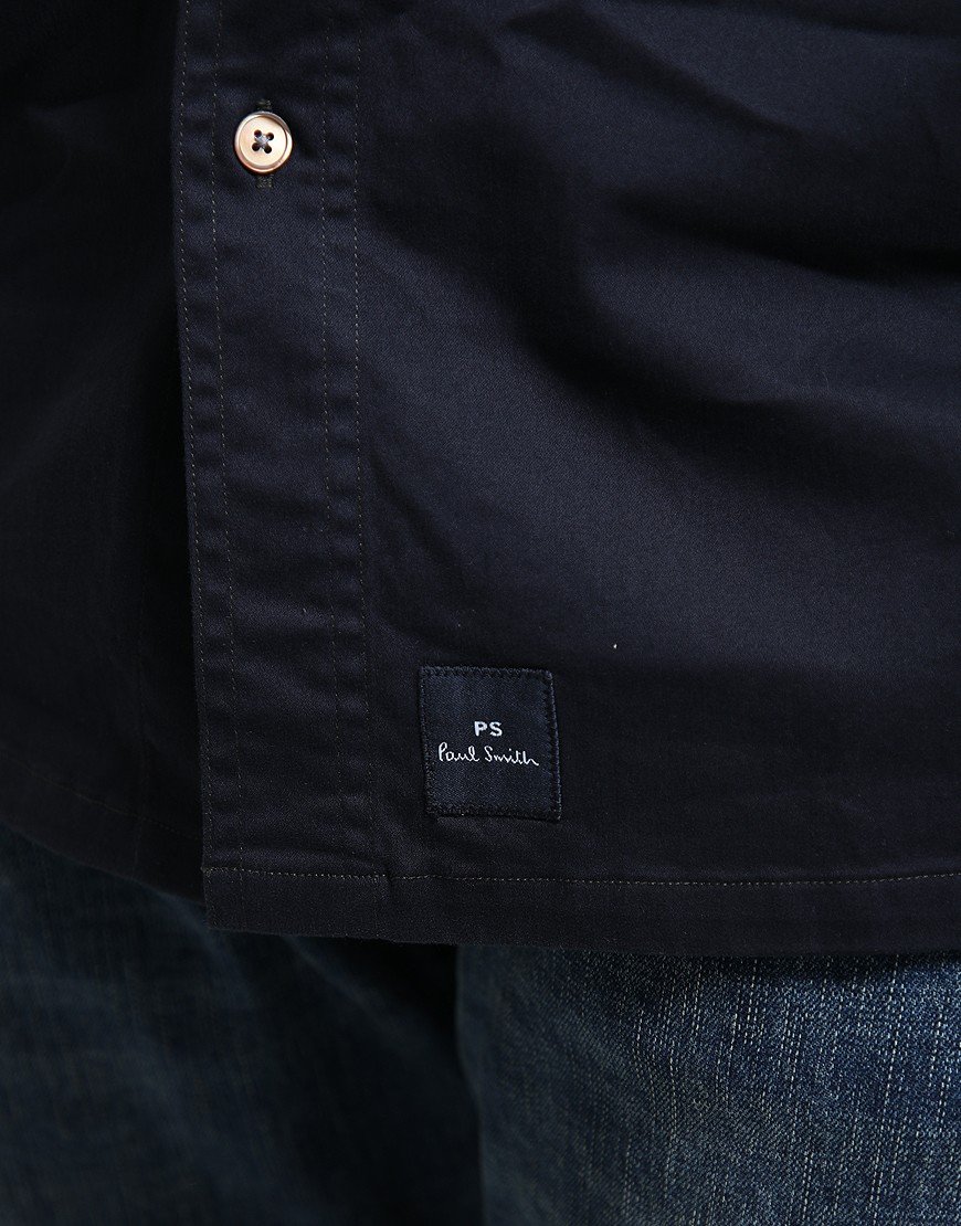 Paul Smith Casual Fit Long Sleeve Shirt 49 Very Dark Navy