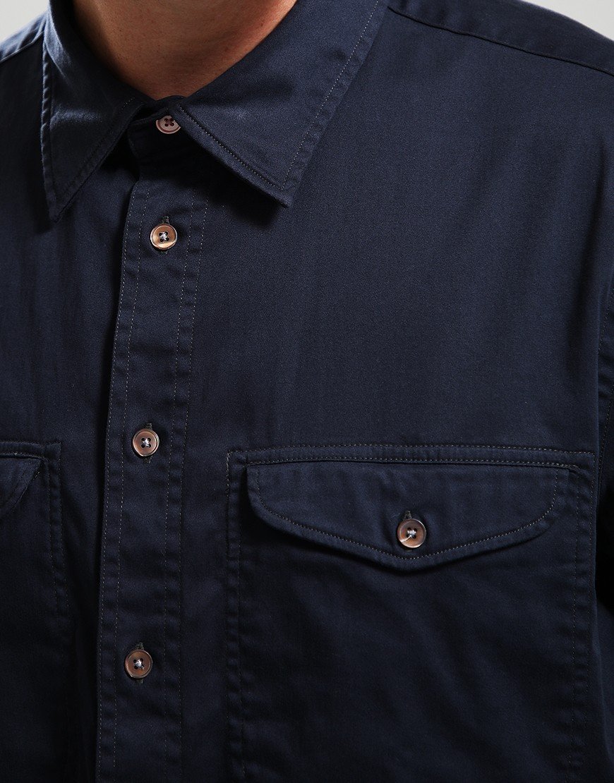 Paul Smith Casual Fit Long Sleeve Shirt 49 Very Dark Navy