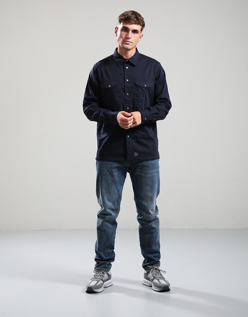 Paul Smith Casual Fit Long Sleeve Shirt 49 Very Dark Navy