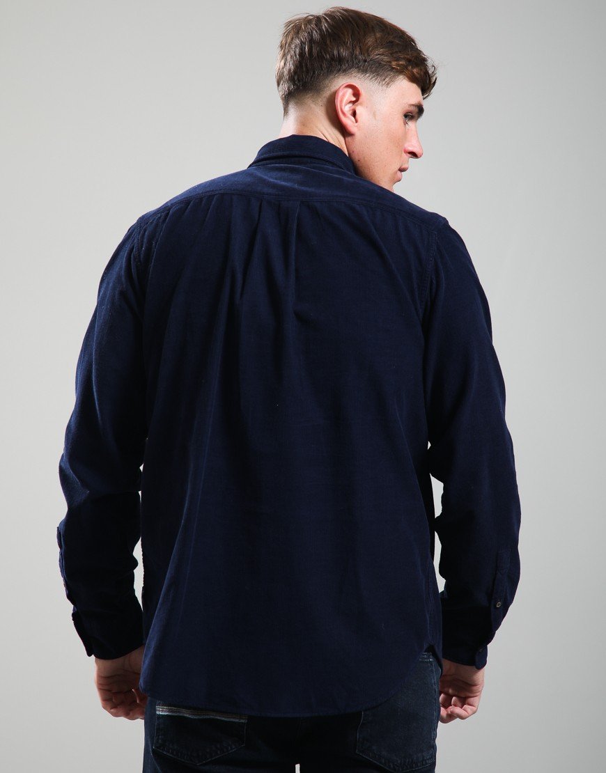 Paul Smith Long Sleeve Casual Fit Shirt Very Dark Navy