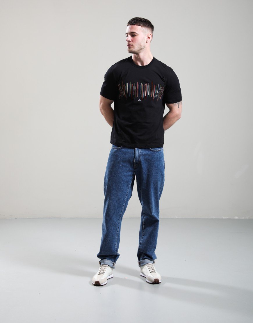 Paul Smith Casual Fit T-Shirt Stripe Black