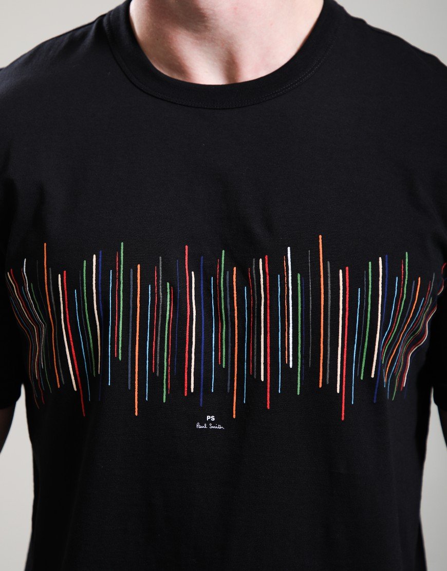 Paul Smith Casual Fit T-Shirt Stripe Black