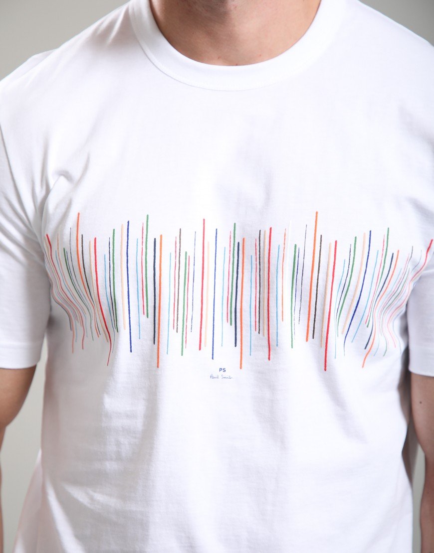 Paul Smith Casual Fit T-Shirt Stripe White