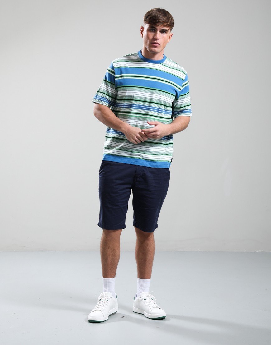 Paul Smith Casual Fit Stripe T-Shirt Cobalt Blue