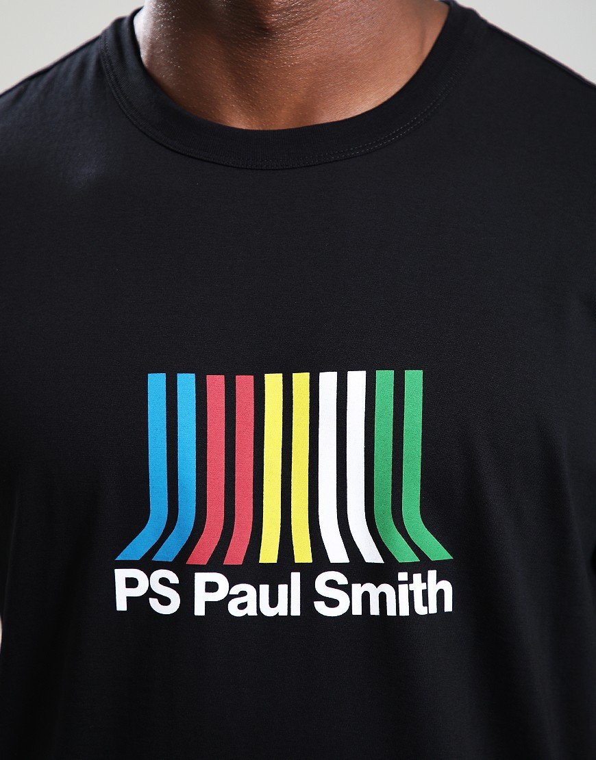Paul Smith Casual Fit Stripe T-Shirt 79 Black