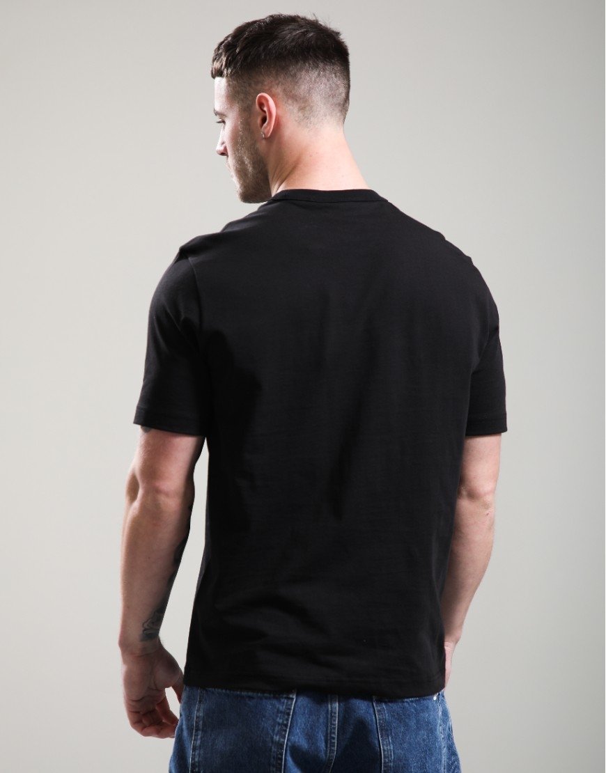 Paul Smith Stripe Casual Fit T Shirt Black