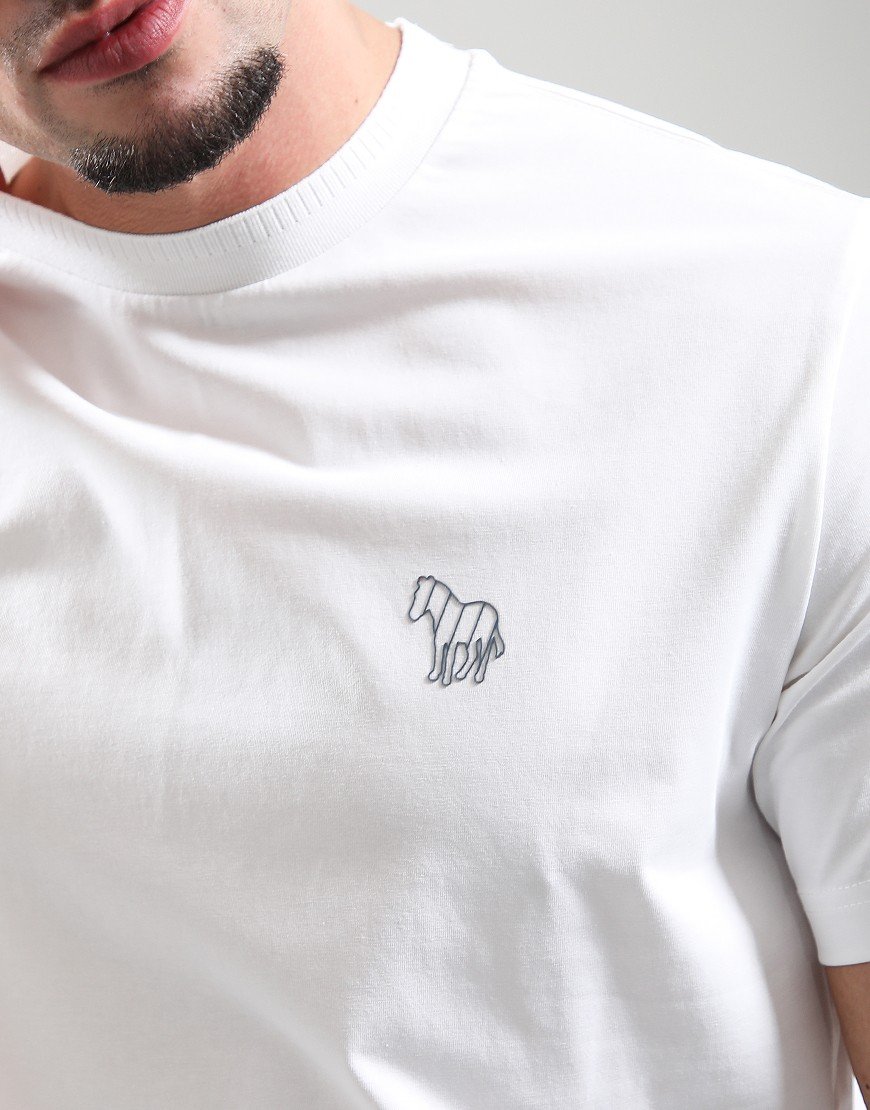 Paul Smith Zebmono Casual Fit T-Shirt 02A Off White