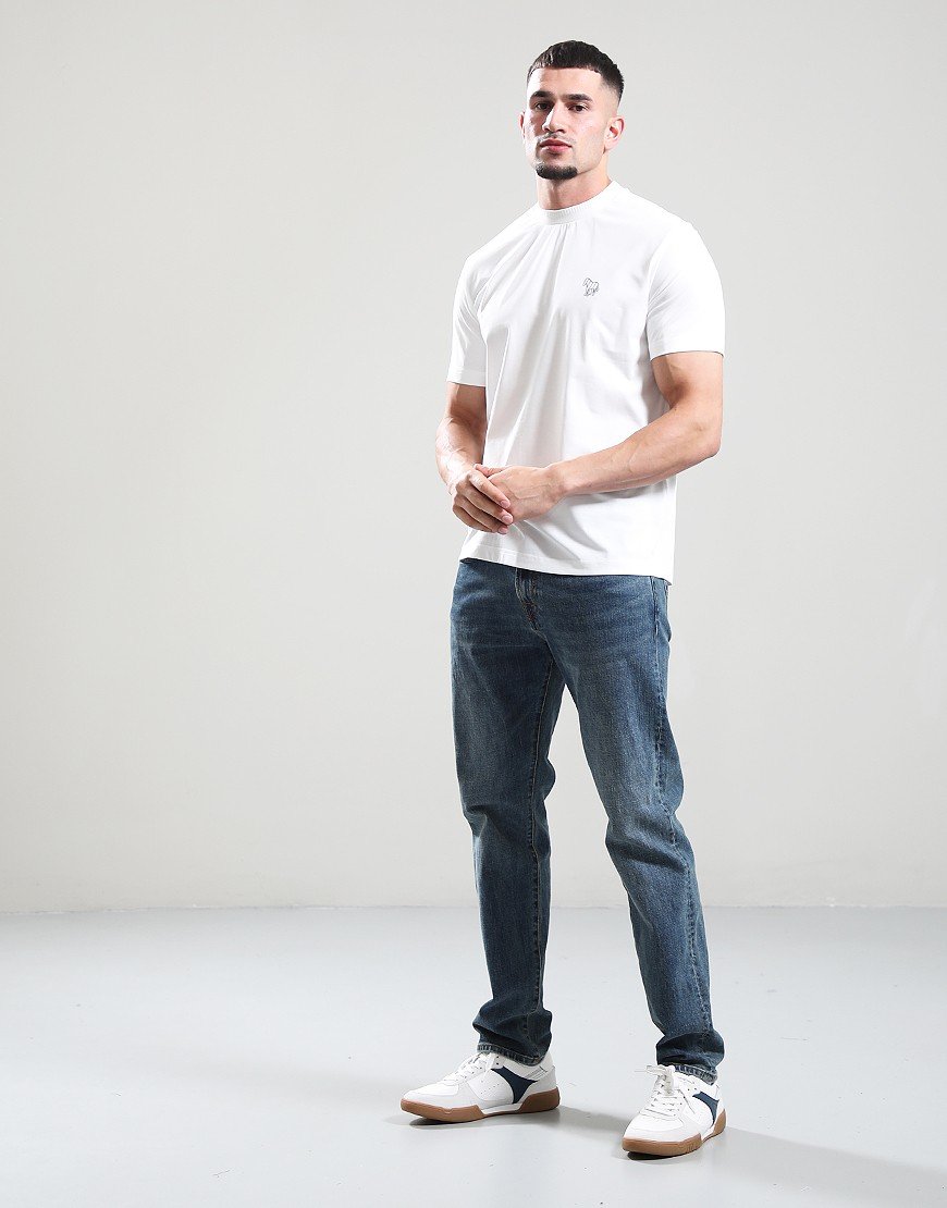 Paul Smith Zebmono Casual Fit T-Shirt 02A Off White
