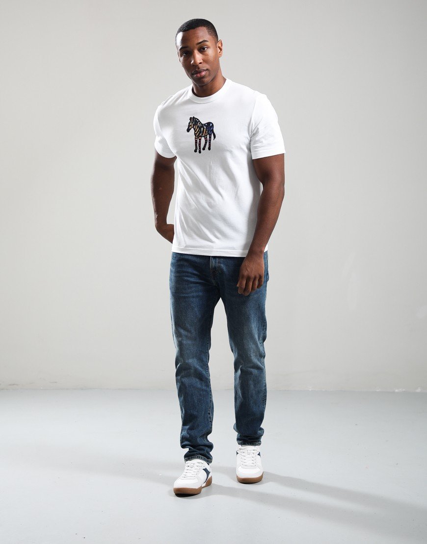 Paul Smith Casual Fit Zebra T-Shirt 02 White