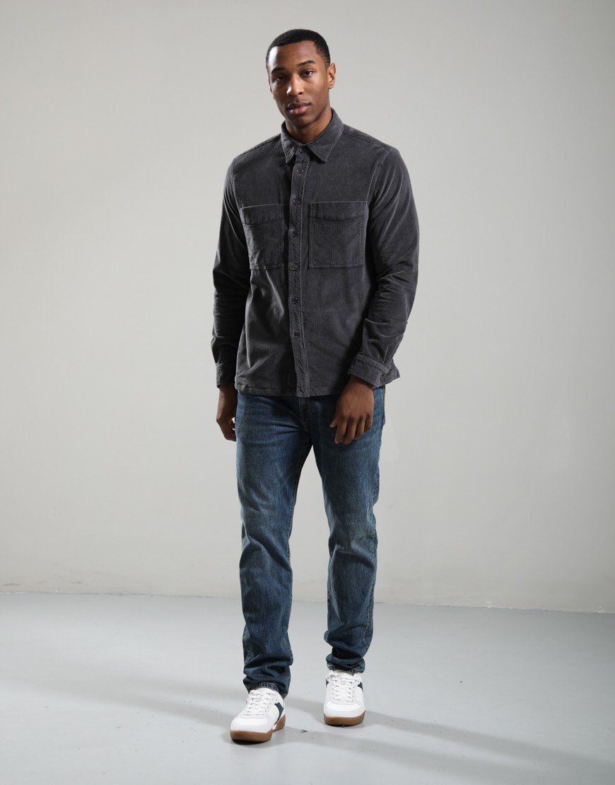 Paul Smith Casual Cord shirt 76 Slate 