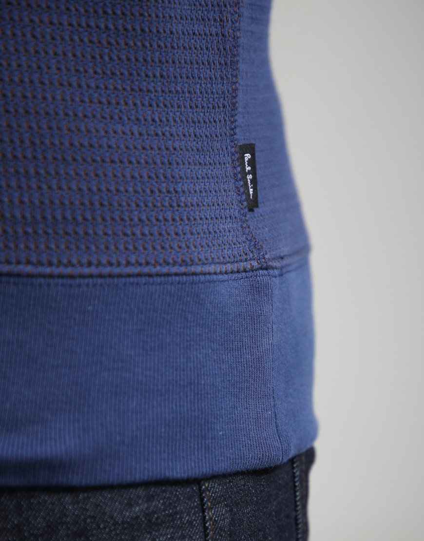 Paul Smith Classic Half Zip Top Indigo